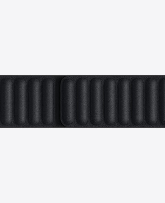 Bracelet Apple Watch en Cuir Magnétique - Noir