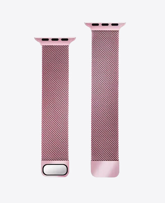 Bracelet Apple Watch Milanais Magnétique - Rose