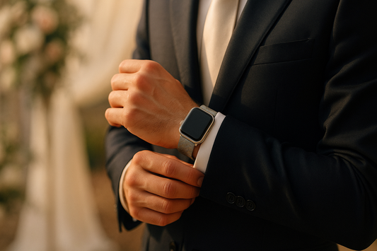 Bracelet Apple Watch : quel modèle privilégier pour un mariage élégant ?