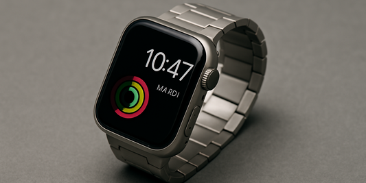 Pourquoi adopter un bracelet Apple Watch en titane : luxe, légèreté et durabilité