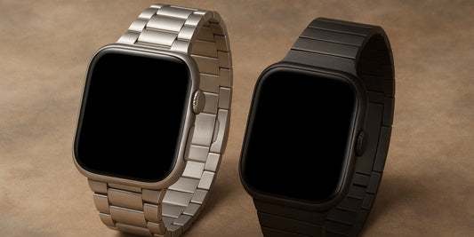 Choisir votre bracelet Apple Watch : Acier inoxydable ou Titane ?