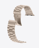 Bracelet Apple Watch en Acier Boucle Simple - Starlight