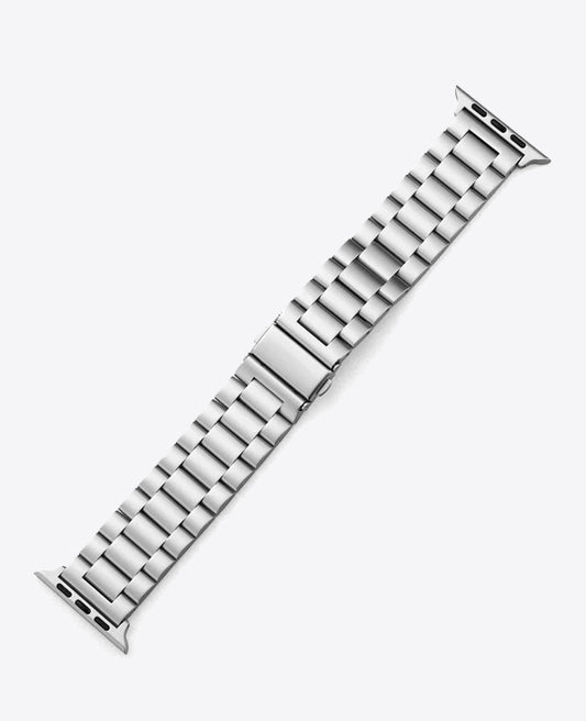 Bracelet Apple Watch en Acier Boucle Simple - Argent