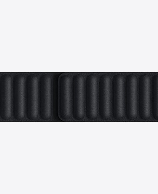 Bracelet Apple Watch en Cuir Magnétique - Noir