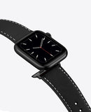 Bracelet Apple Watch en Cuir - Noir