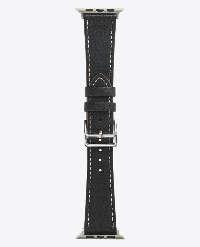 Bracelet Apple Watch en Cuir - Noir