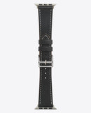 Bracelet Apple Watch en Cuir - Noir