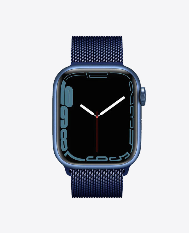 Bracelet Apple Watch Milanais - Bleu