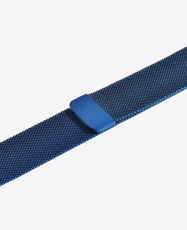 Bracelet Apple Watch Milanais - Bleu