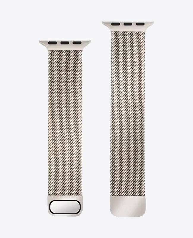 Bracelet Apple Watch Milanais Magnétique - Starlight