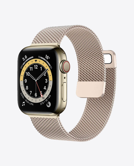 Bracelet Apple Watch Milanais Magnétique - Starlight