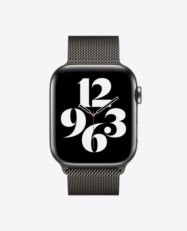 Bracelet Apple Watch Milanais - Gris Anthracite