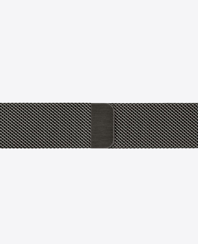 Bracelet Apple Watch Milanais - Gris Anthracite