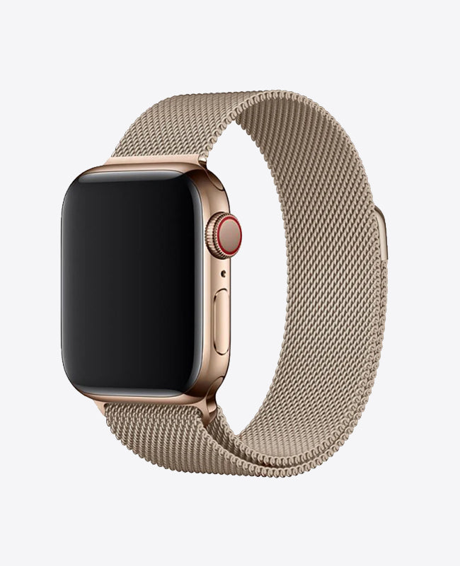 Bracelet Apple Watch Milanais - Or Rétro