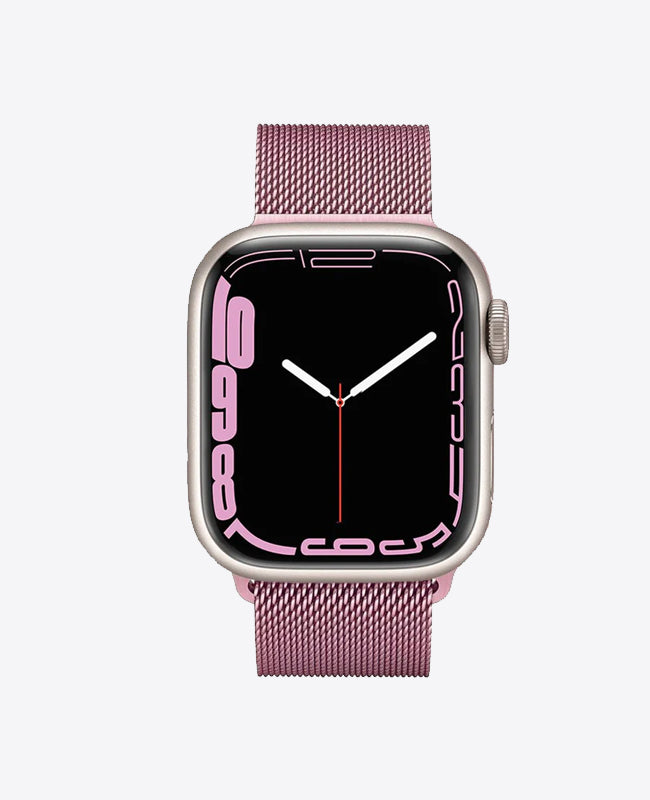 Bracelet Apple Watch Milanais - Rose