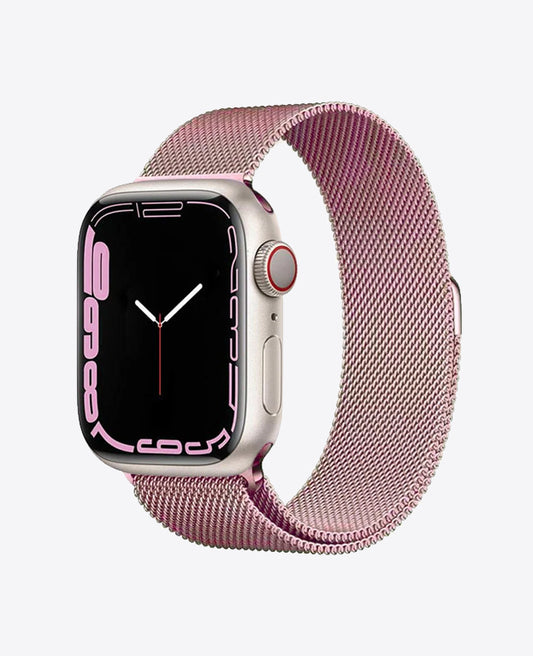 Bracelet Apple Watch Milanais - Rose