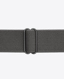 Bracelet Apple Watch en Nylon Élastique - Gris Anthracite