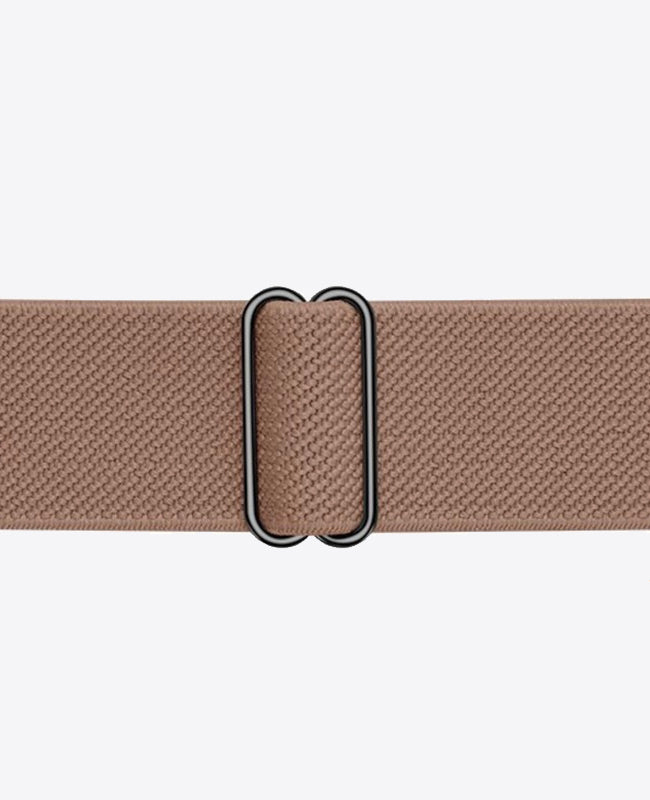 Bracelet Apple Watch en Nylon Élastique - Marron