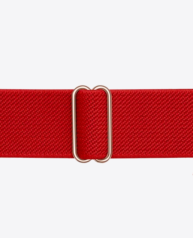 Bracelet Apple Watch en Nylon Élastique - Rouge