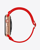 Bracelet Apple Watch en Nylon Élastique - Rouge