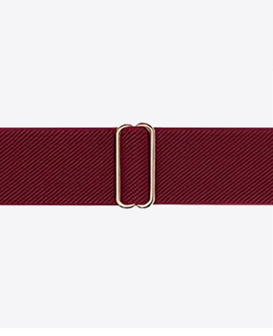 Bracelet Apple Watch en Nylon Élastique - Rouge Bordeaux