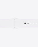 Bracelet Apple Watch en Silicone - Blanc Polaire