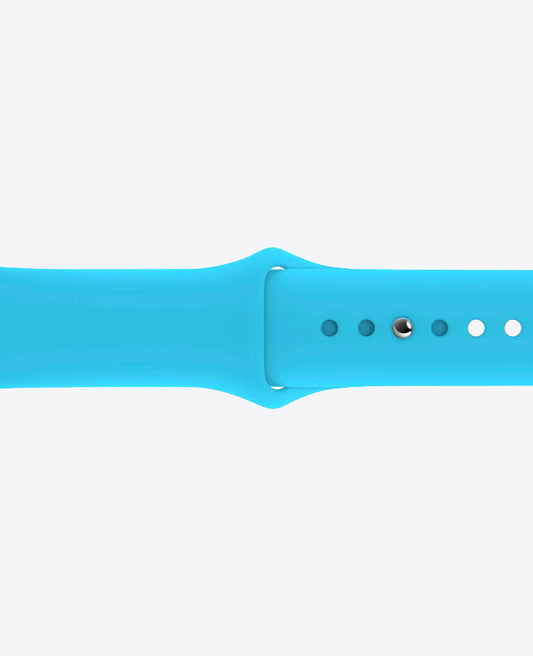 Bracelet Apple Watch en Silicone - Bleu