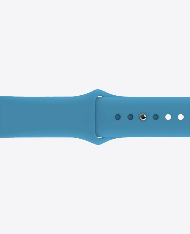 Bracelet Apple Watch en Silicone - Bleu Clair