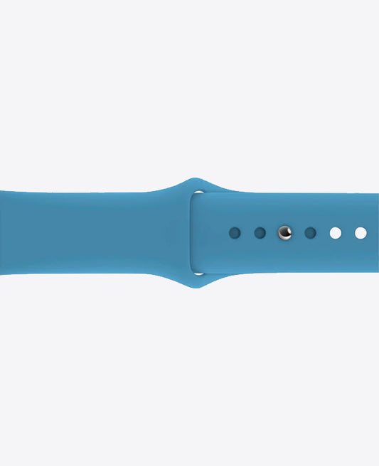 Bracelet Apple Watch en Silicone - Bleu Clair