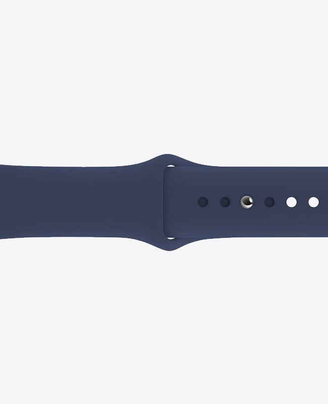 Bracelet Apple Watch en Silicone - Bleu Nuit