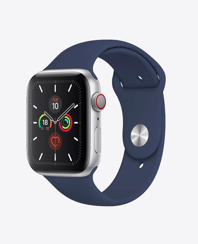 Bracelet Apple Watch en Silicone - Bleu Nuit