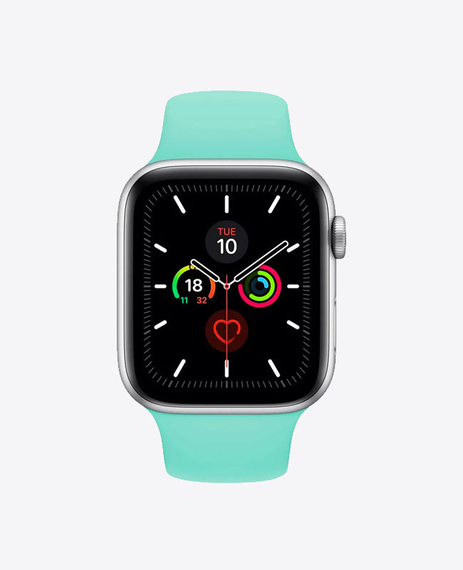 Bracelet Apple Watch en Silicone - Bleu Saphir