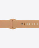 Bracelet Apple Watch en Silicone - Brun