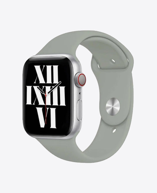 Bracelet Apple Watch en Silicone - Gris Rock