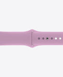 Bracelet Apple Watch en Silicone - Mauve