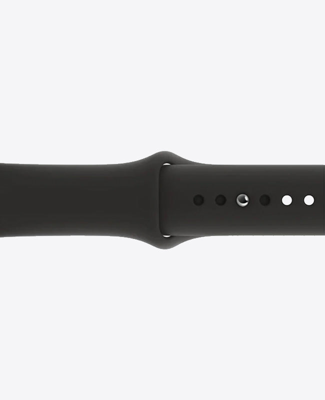 Bracelet Apple Watch en Silicone - Noir