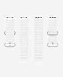 Bracelet Apple Watch en Silicone Ocean Boucle - Blanc