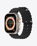 Bracelet Apple Watch en Silicone Ocean Boucle - Noir