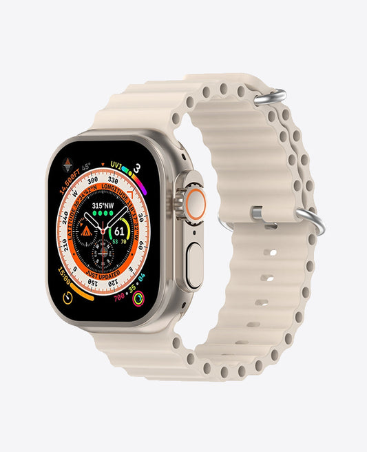 Bracelet Apple Watch en Silicone Ocean Boucle - Starlight