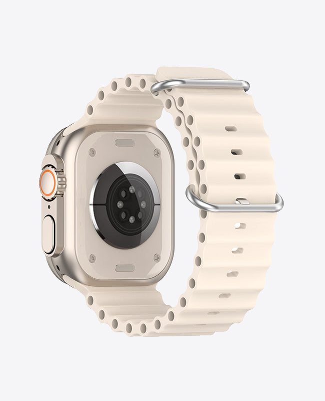 Bracelet Apple Watch en Silicone Ocean Boucle - Starlight
