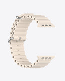 Bracelet Apple Watch en Silicone Ocean Boucle - Starlight