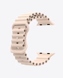 Bracelet Apple Watch en Silicone Ocean - Starlight