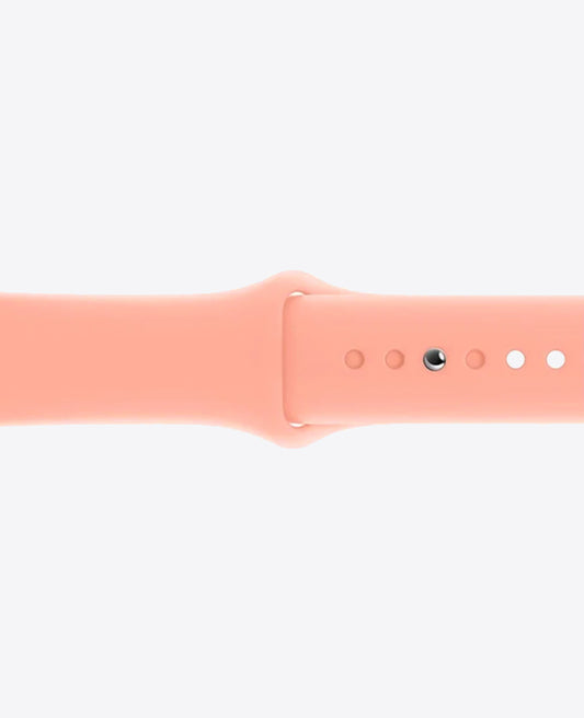 Bracelet Apple Watch en Silicone - Rose Poudré