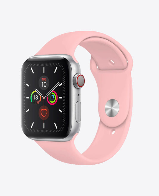 Bracelet Apple Watch en Silicone - Rose