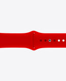 Bracelet Apple Watch en Silicone - Rouge