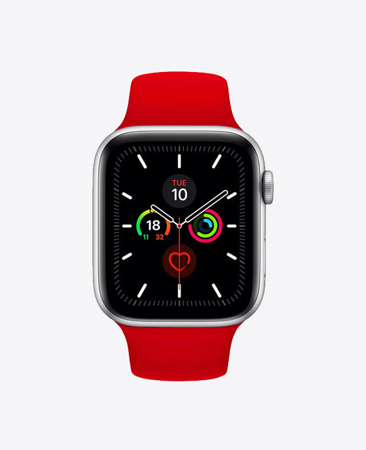 Bracelet Apple Watch en Silicone - Rouge