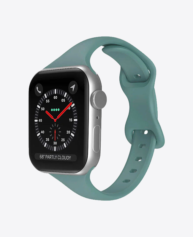 Bracelet Apple Watch en Silicone Slim - Cactus