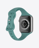 Bracelet Apple Watch en Silicone Slim - Cactus