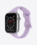 Bracelet Apple Watch en Silicone Slim - Lavande