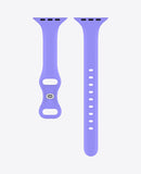 Bracelet Apple Watch en Silicone Slim - Lilas